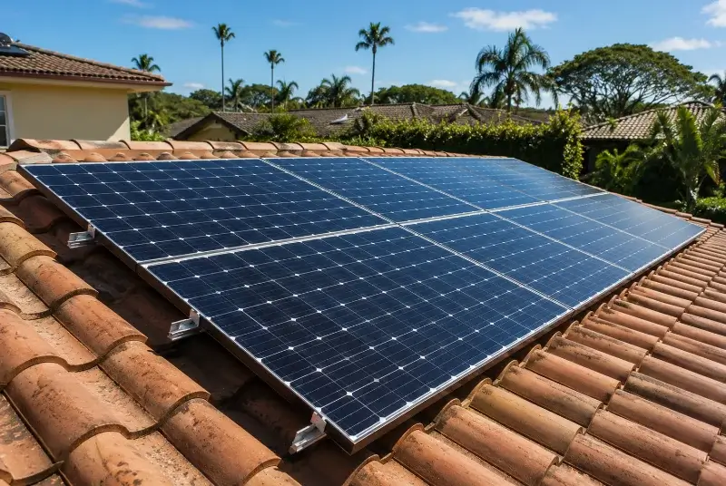 Installation de panneaux solaires à Vougy